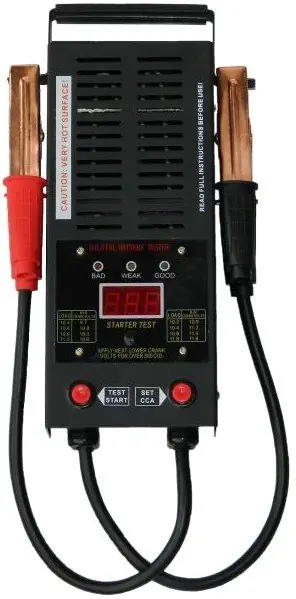 QUATROS Zátěžový tester akumulátorů, digitální (12V, 100A) QS32134 Nová Kolekce