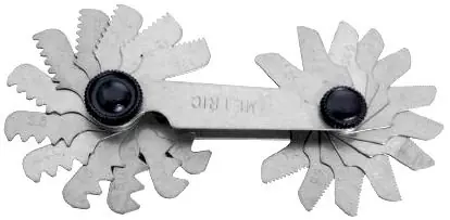QUATROS Závitové měrky 0.25-6.00mm QS15500 Výprodej