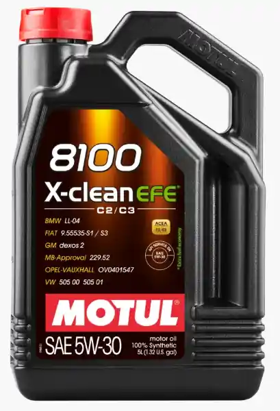 Motorový olej Motul 8100 X-CLEAN EFE 5W-30, 5L Vrácení Zdarma