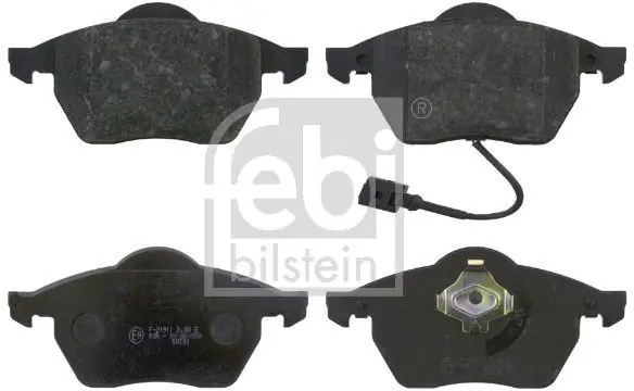 Přední osa Sada brzdových destiček, kotoučová brzda FEBI BILSTEIN 16334 Objednat Nyní