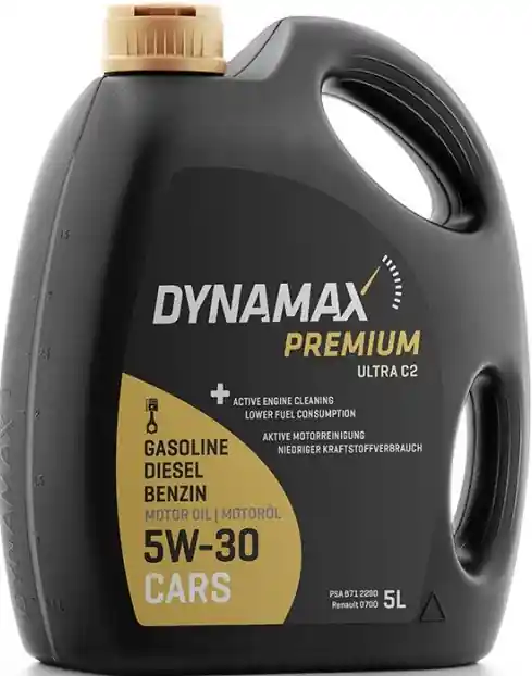 Motorový olej Dynamax Premium Ultra C2 5W-30, 5L Koupit Online