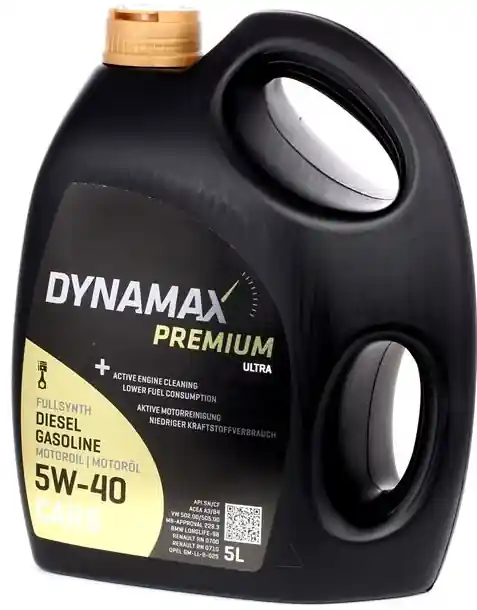 Top Prodej Motorový olej Dynamax Premium Ultra Plus PD 5W-40, 5L