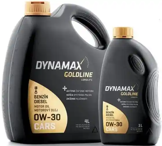 Oblíbený Motorový olej Dynamax Goldline LongLife 0W-30, 1L
