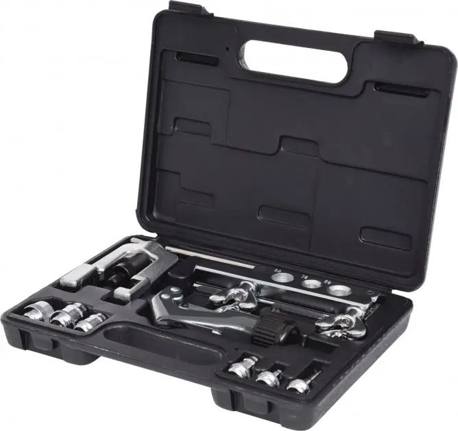 Značkový Souprava na obruby a hrdla klimatizační a chladicí techniky 1/8"-3/4", 10dílná KS TOOLS 122.1100