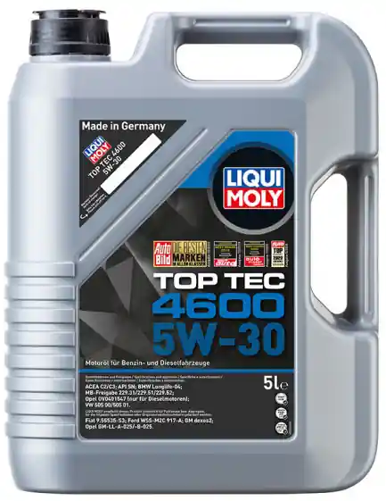 Motorový olej Liqui Moly Top Tec 4600 5W-30, 5L Objednat Nyní