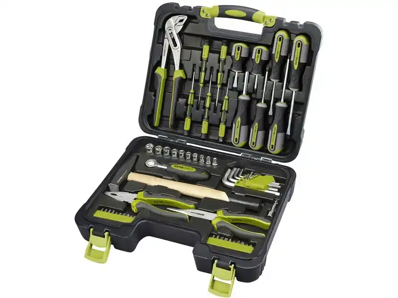 EXTOL CRAFT sada nářadí 57ks, CrV, 1/4", 6599 Dokud Zásoby Vydrží
