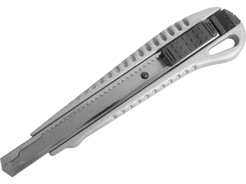 Horká Nabídka EXTOL CRAFT nůž ulamovací kovový s kovovou výztuhou, 9mm, Auto-lock, 80048