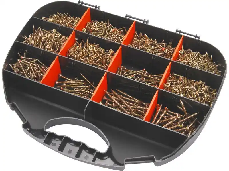EXTOL CRAFT vruty do dřeva 12 rozměrů, sada 2000ks, 1441 Must-Have