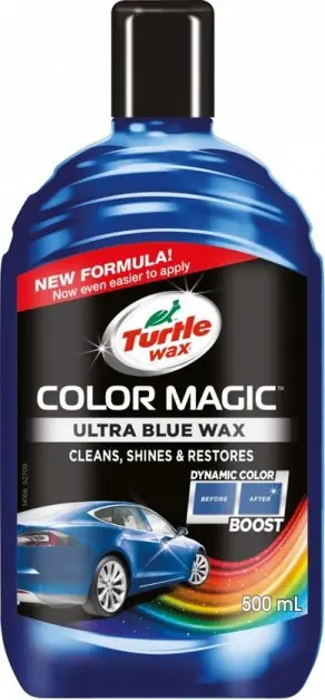 Turtle Wax Color Magic modrý vosk, 500ml Jen Po Omezenou Doba
