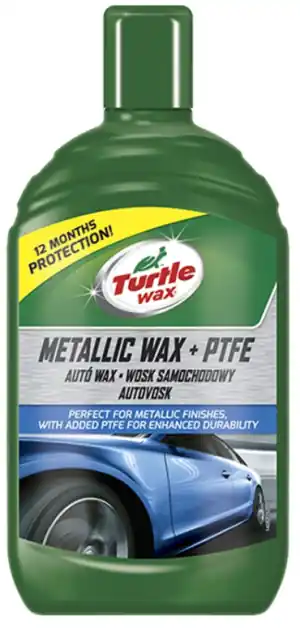 Turtle Wax Metallic Wax + PTFE - tekutý vosk, 500ml Rychlé Dodání