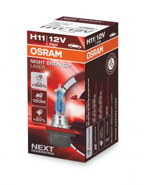 Žárovka Osram H11, Night Breaker Laser Next Gen. 64211NL Zlevněný