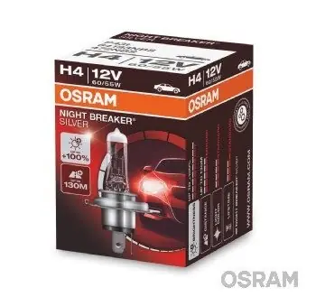 Sleva Žárovka Osram H4, Night Breaker Silver 64193NBS