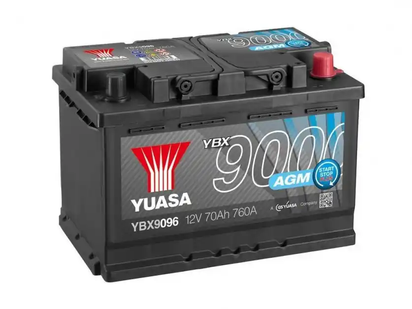 Autobaterie Yuasa YBX9000 AGM 12V, 70Ah, 760A, YBX9096 Akce