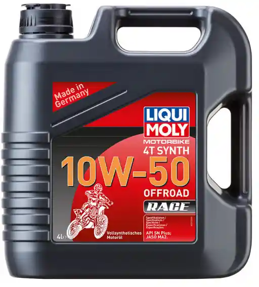 Motorový olej Liqui Moly Motorbike 4T Synth Offroad Race 10W-50, 4L Finální Výprodej