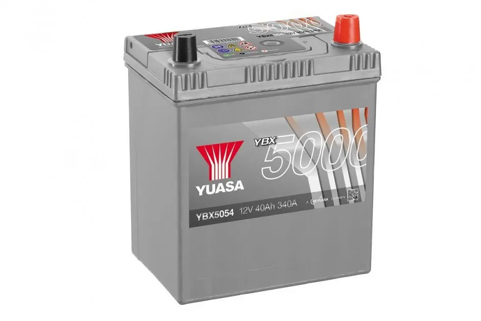 Autobaterie Yuasa YBX5000 Silver High Performance SMF 12V, 40Ah, 360A, YBX5054 Aktuální