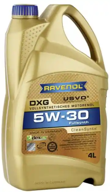 Nová Kolekce Motorový olej Ravenol DXG 5W-30, 4L