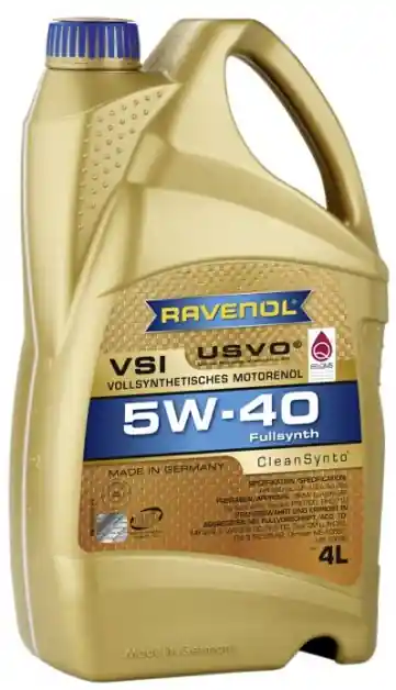 Motorový olej Ravenol VSI 5W-40, 4L Vysoce Kvalitní