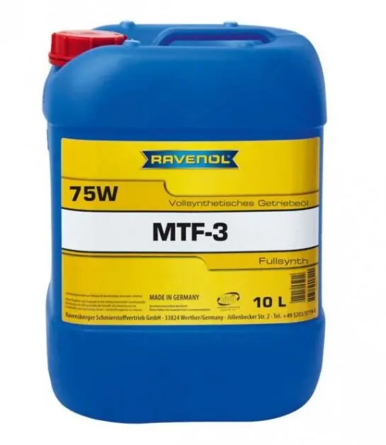 Nejlepší Volba Převodový olej Ravenol MTF-3 75W, 10L