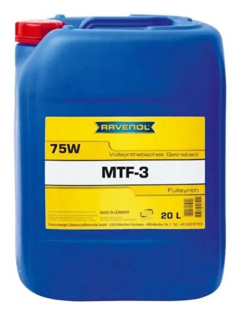 Omezená Nabídka Převodový olej Ravenol MTF-3 75W, 20L