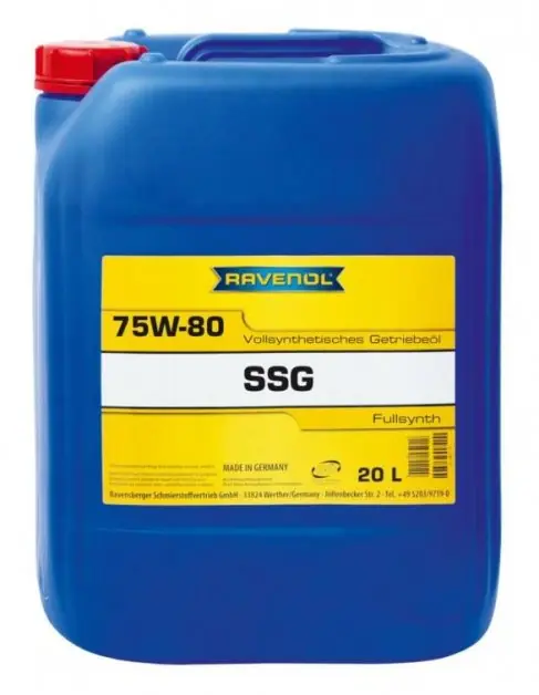 Výhodná Nabídka Převodový olej Ravenol SSG Spec Synt LKW 75W-80, 20L