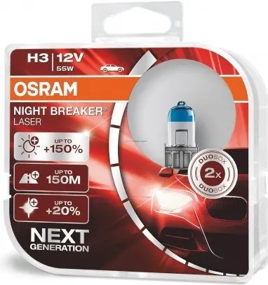 Žárovka Osram H3, Night Breaker Laser Next Gen. 64151NL-HCB Super Cena