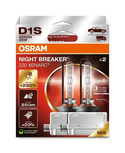 Žárovka Osram D1S, Xenarc Night Breaker Laser 66140XN2-2HB Super Cena