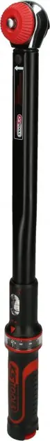Novinka Momentový klíč s ráčnovou hlavou s přestavením otočným knoflíkem 1/4" ERGOTORQUE®precision, 5-25 Nm KS TOOLS 516.1412