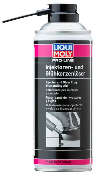 Novinka Liqui Moly Pro-Line Uvolňovač vstřikovačů a svíček, 400ml