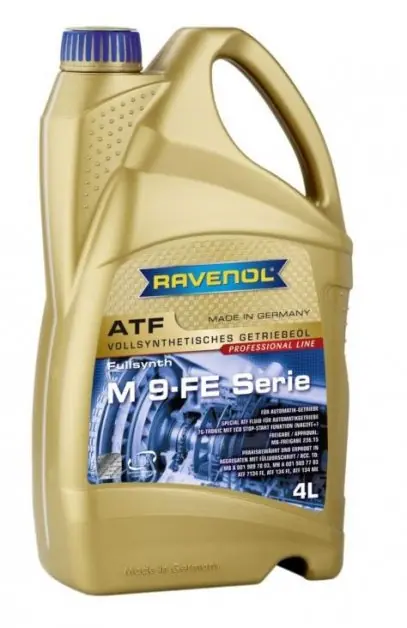 Odeslání Ihned Převodový olej Ravenol ATF M 9-FE Serie, 4L