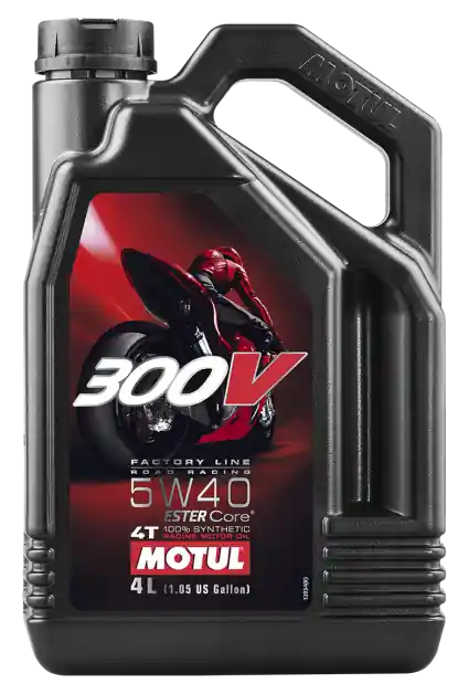 Motorový olej Motul 300V 4T Factory Line Road Racing 5W-40, 4L Přímo Od Výrobce