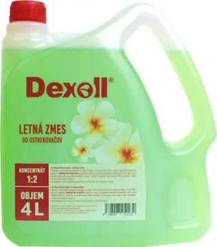 Cenová Bomba Dexoll Green Fresh Letní směs do ostřikovačů 1 2, 4L