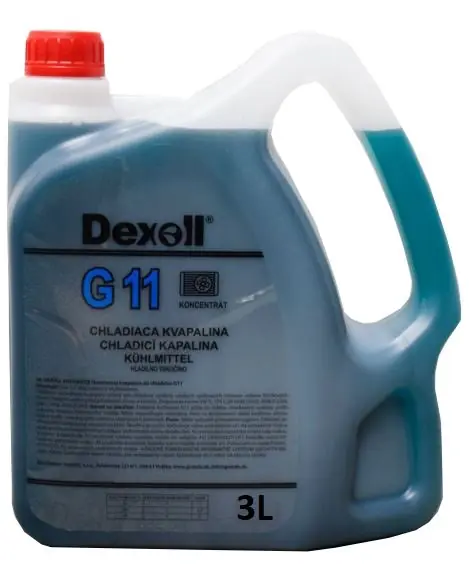Chladicí kapalina Dexoll Antifreeze G11 (modrý), 3L Nejprodávanější