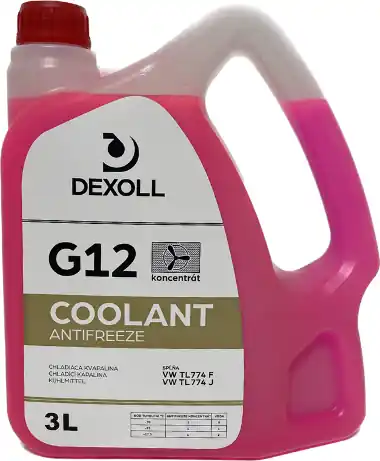 Chladicí kapalina Dexoll Antifreeze G12, 3L Speciální Cena