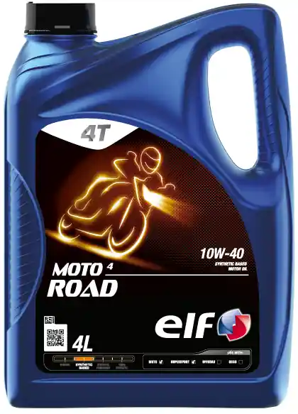Zlevněný Motorový olej Elf Moto 4 Road 10W-40, 4L