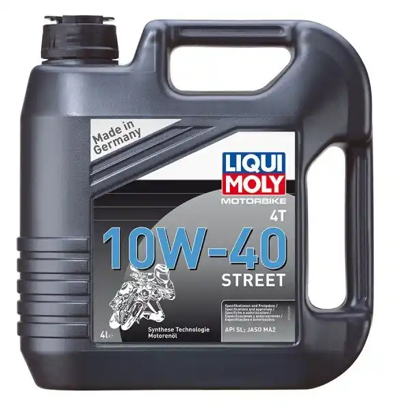 Motorový olej Liqui Moly Motorbike 4T Street 10W-40, 4L Aktuální