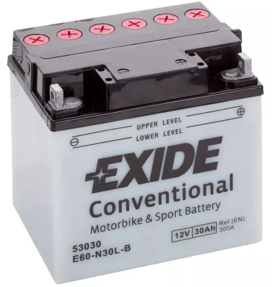 Motobaterie Exide Bike Conventional 12V, 30Ah, E60-N30L-B Kup Teď