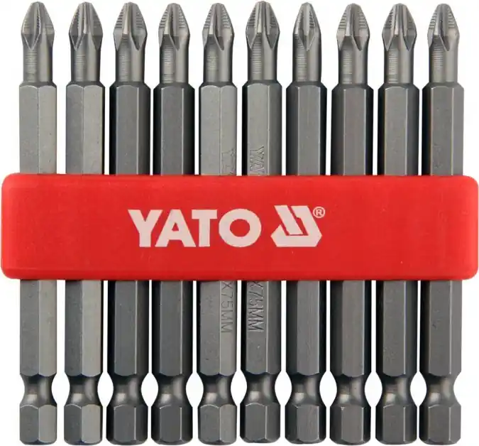Časově Omezené BIT sada 10 ks PH2x75 Yato YT-0480