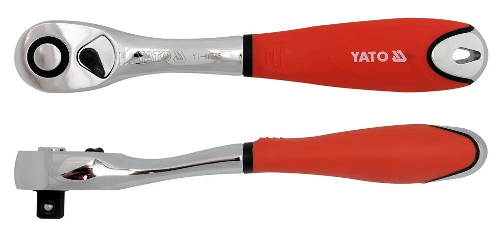 Ráčna 1/2" 255 mm vyhnutá Yato YT-0735 Nejprodávanější