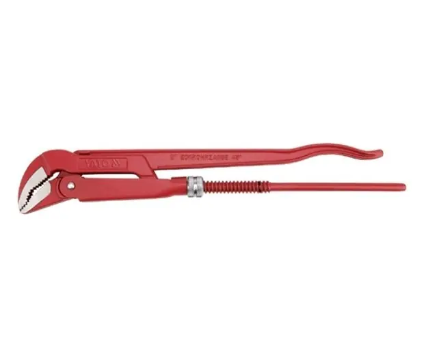 Omezená Nabídka Klíč nastavitelný na trubky 45° 1,5" 415 mm Yato YT-2214