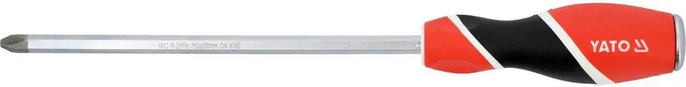 Horká Nabídka Šroubovák křížový PH3 x 200 mm úderový CrV Yato YT-25996