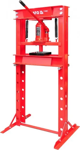 Yato YT-55582 dílenský hydraulický lis, 30 t, 0–795 mm, lakovaná ocel Cenově Výhodný