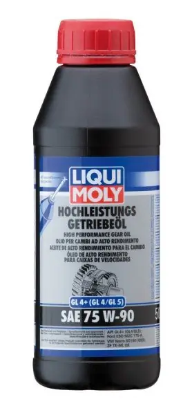 Must-Have Převodový olej Liqui Moly Hochleistungs-Getriebeöl 75W-90, 500ml