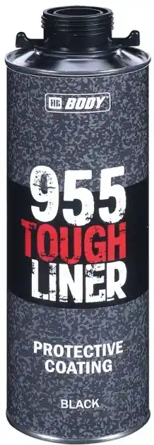 HB BODY 955 Tough liner (Black), 600ml Omezená Nabídka