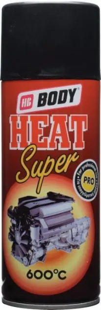 Originální HB BODY Heat Super Spray (Black) (420), 400ml