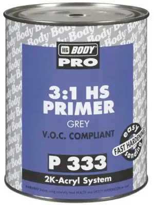 Časově Omezené HB BODY P333 3 1 HS Filling Primer (Grey), 1L