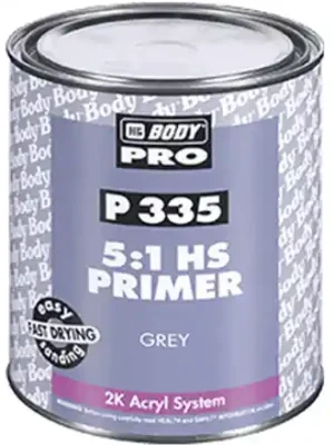 Levný HB BODY P335 5 1 HS Filling Primer (Grey), 1L