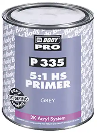 Levný HB BODY P335 5 1 HS Filling Primer (Grey), 1L