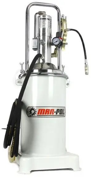Odeslání Ihned Pojízdná pneumatická vysokotlaká maznice 15l MAR-POL M78060