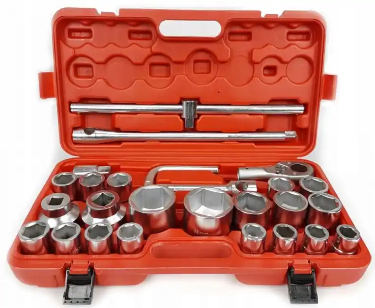 Zlevněný Gola sada 3/4" a 1" 26ks 21-65mm, 6-hran, MAR-POL M58254