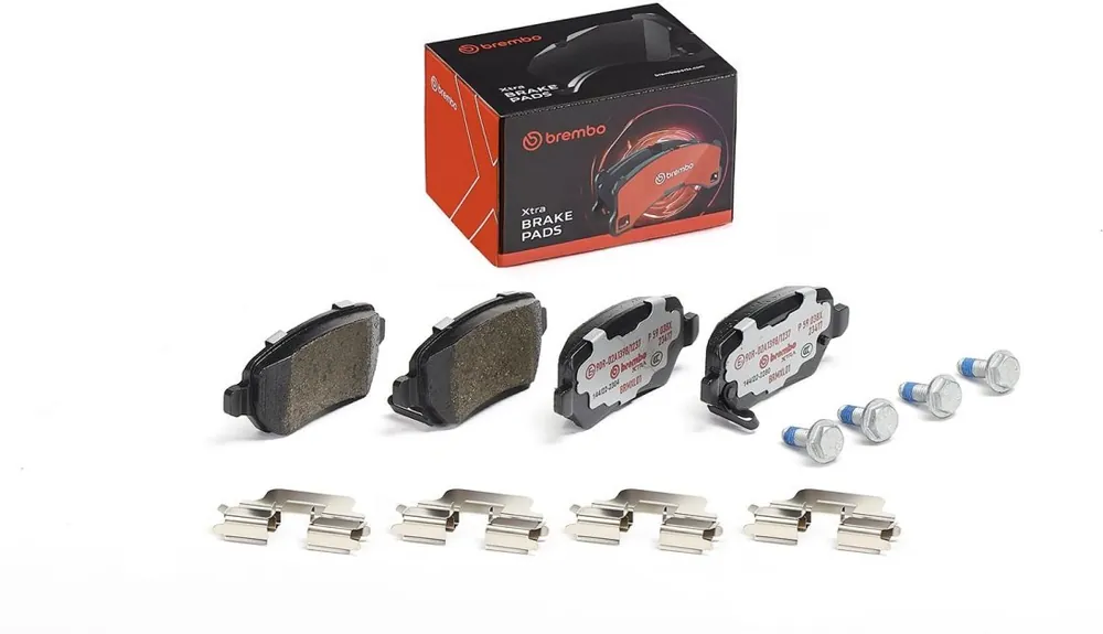 Sezónní Sleva Sada brzdových destiček, kotoučová brzda BREMBO BREMBO XTRA LINE P